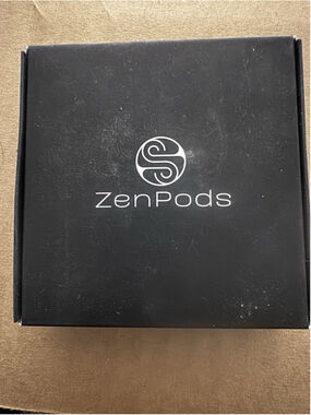 ZenPods Sound Reduction Earplugs - for Sleep, Noise Sensitivity, Travel (black)